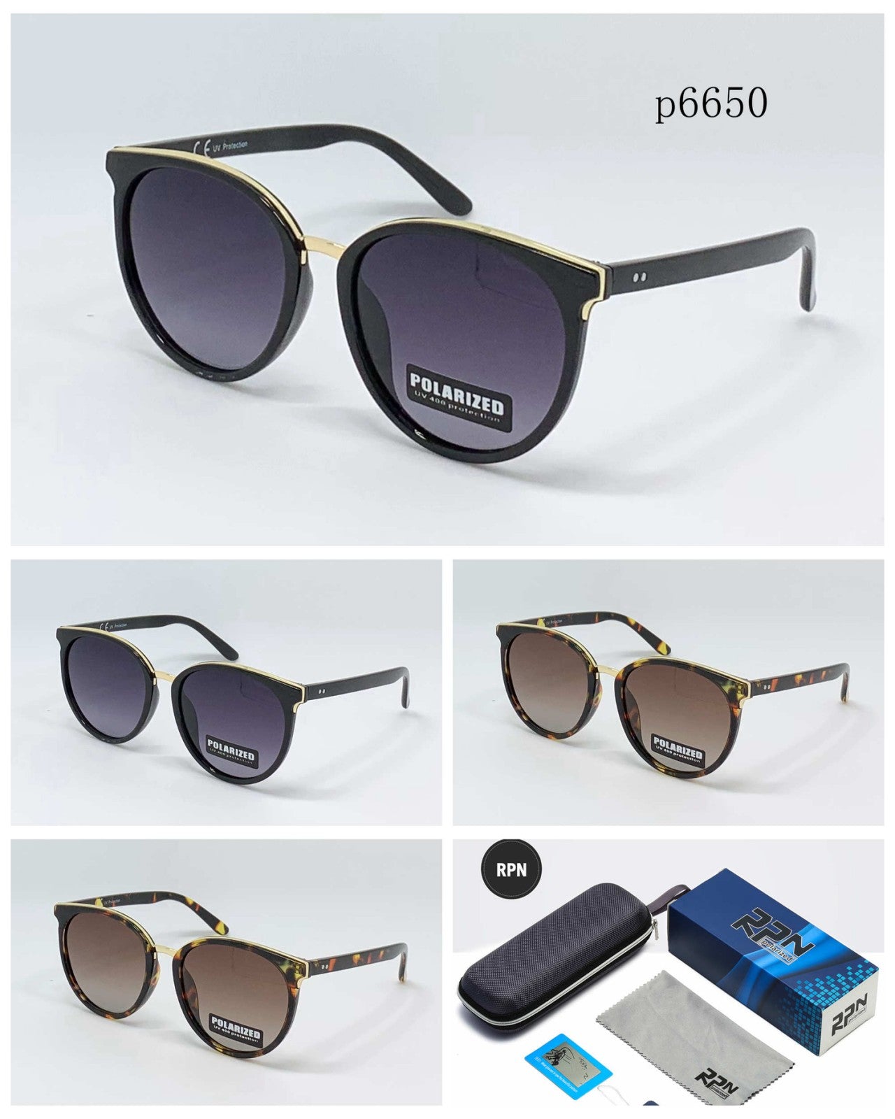 Women's Sunglasses RPN Polarized P6650