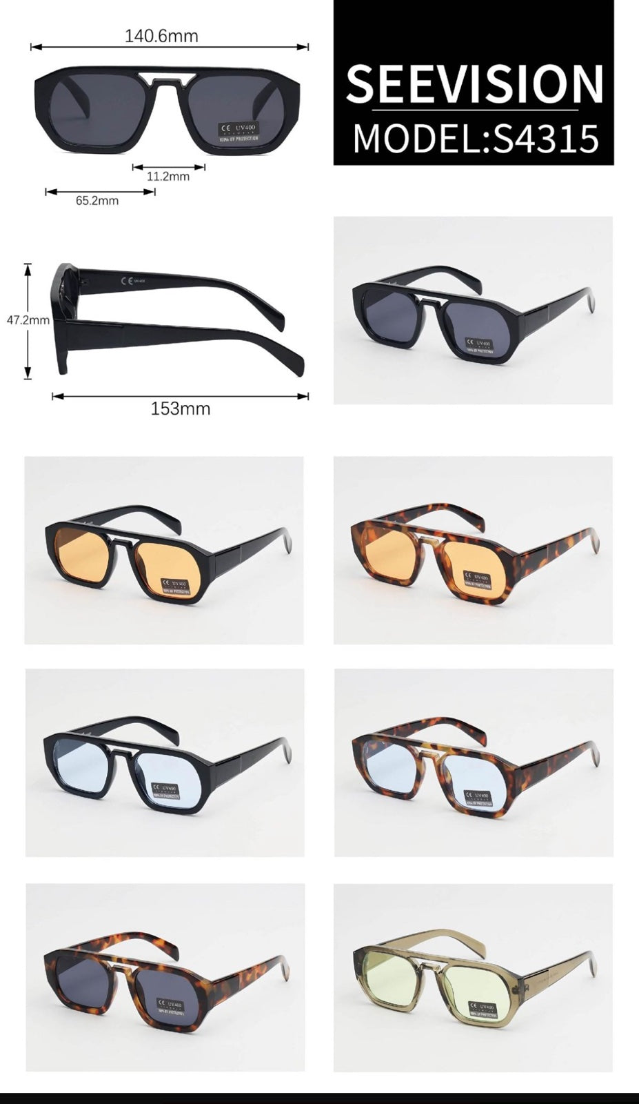 Unisex Γυαλιά Ηλίου Asley S4315