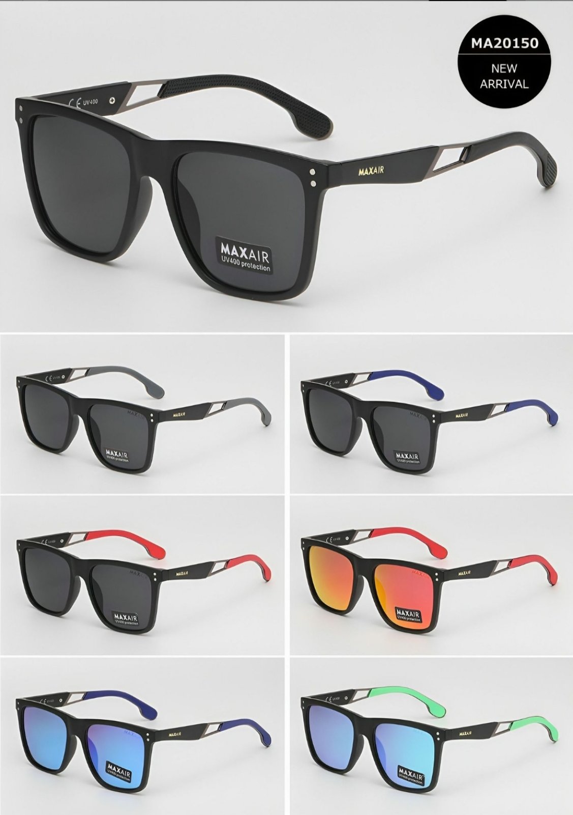 Ανδρικά Γυαλιά Ηλίου Louie MAXAIR 20150