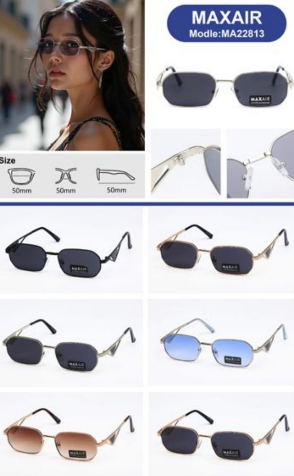 Unisex Γυαλιά Ηλίου Gagia MAXAIR 22813