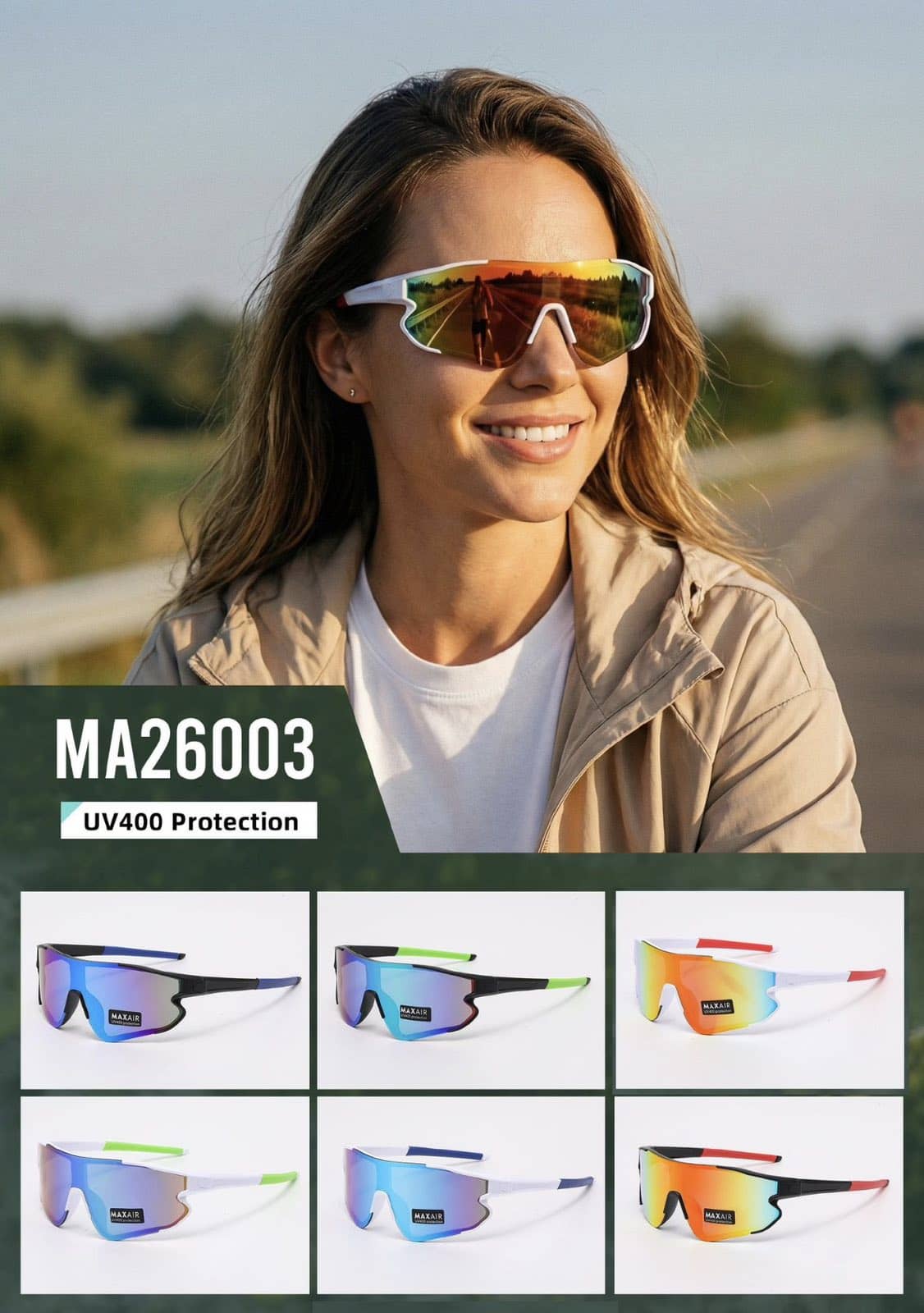 Unisex Γυαλιά Ηλίου Elite MAXAIR 26003