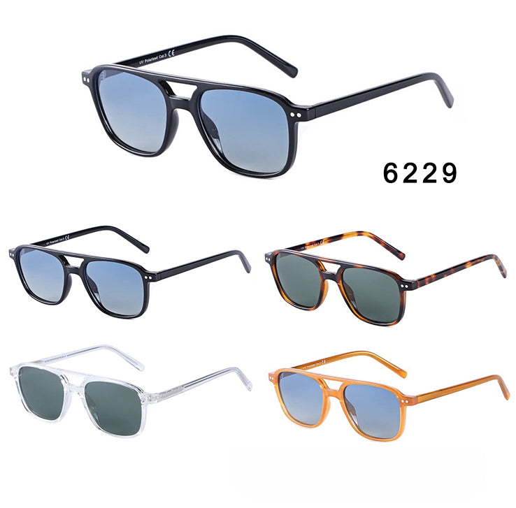 Unisex Sunglasses Acetate Polarized 6229