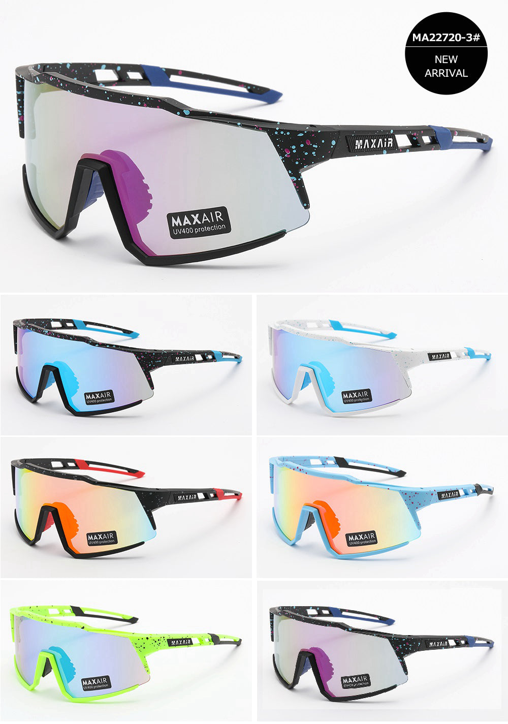 Maxair 22720-3 Sunglasses