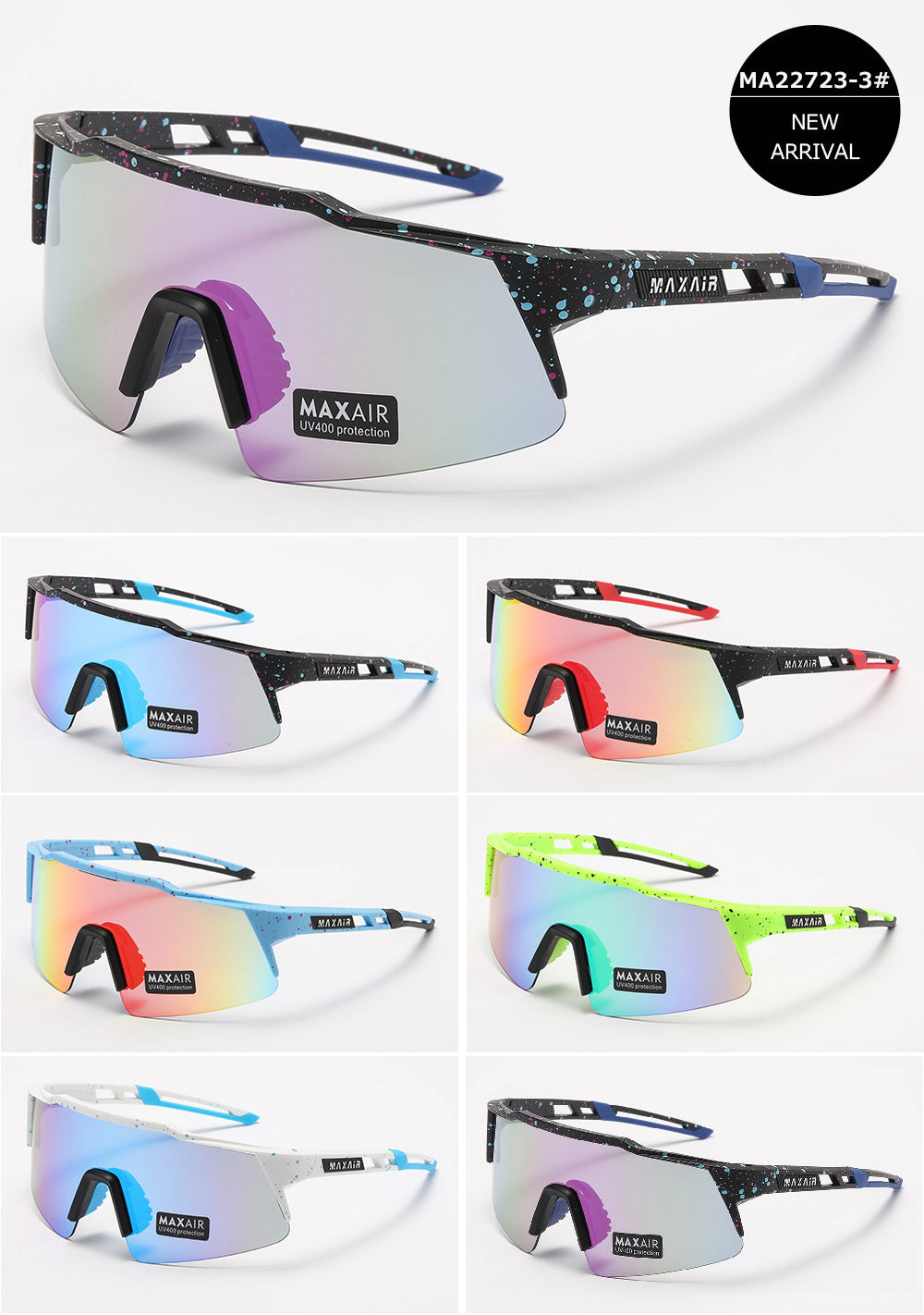 Maxair 22723-3 Sunglasses