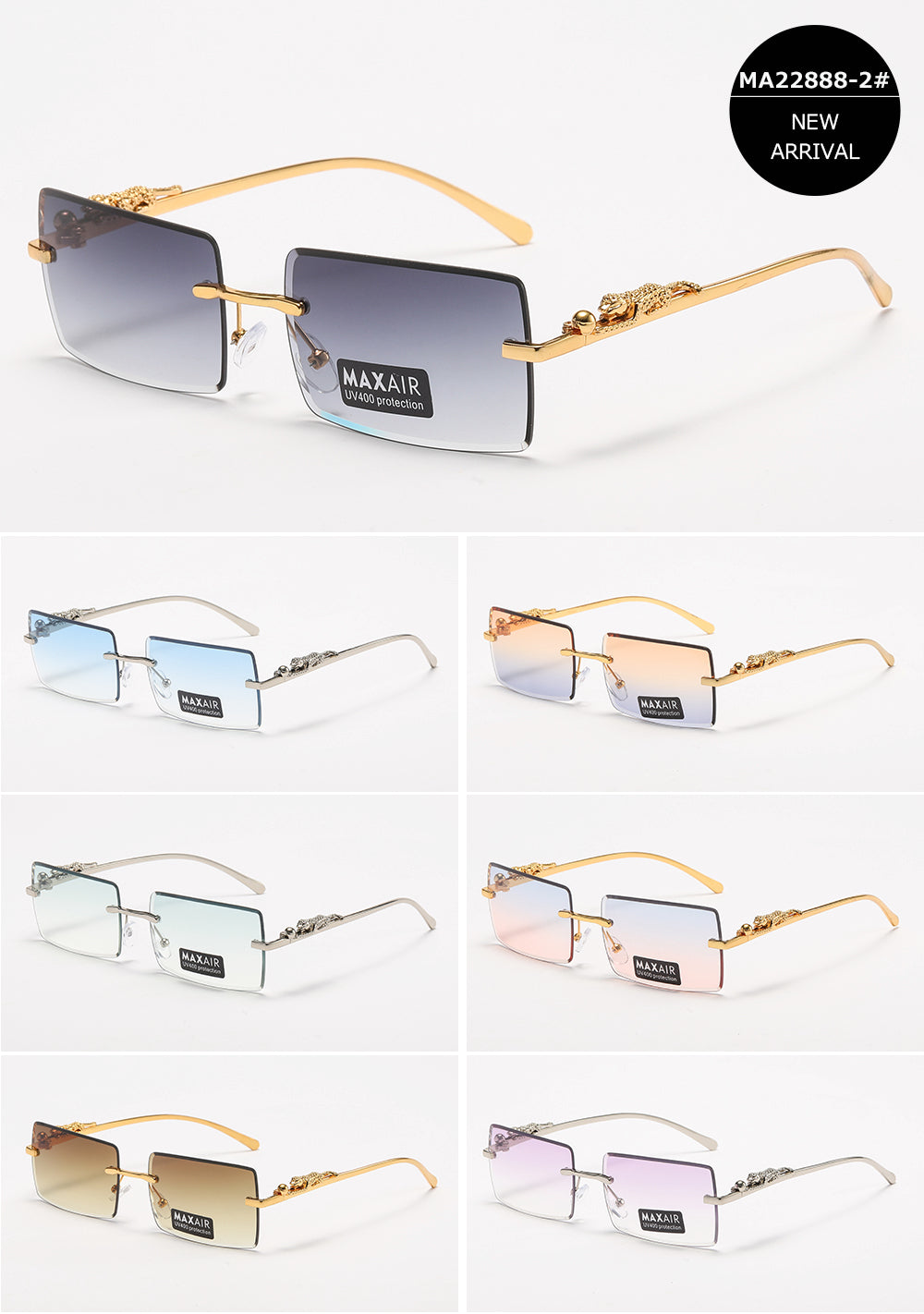 Maxair 22888-2 Sunglasses