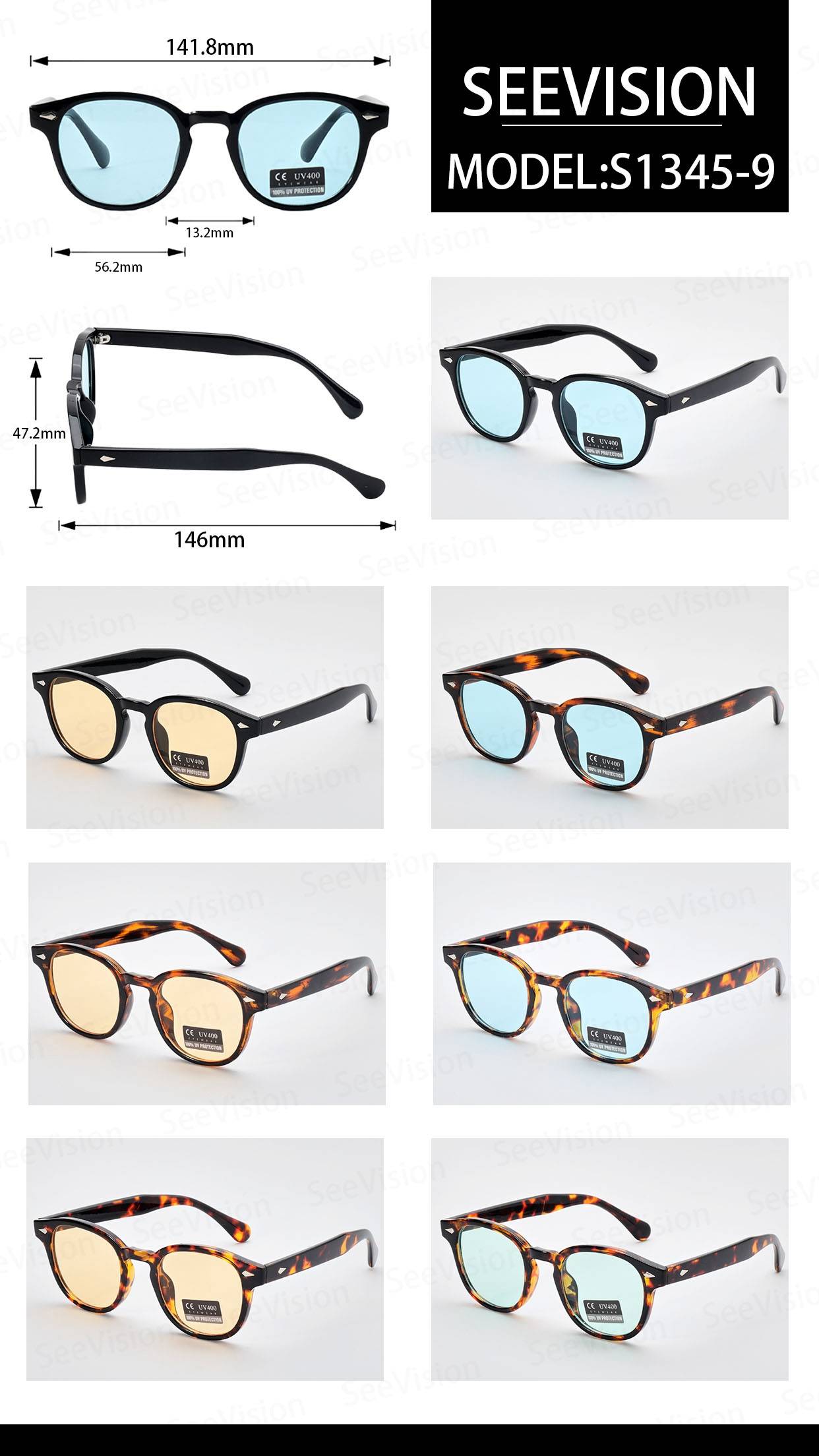 Unisex Γυαλιά Ηλίου Avery S1345-9