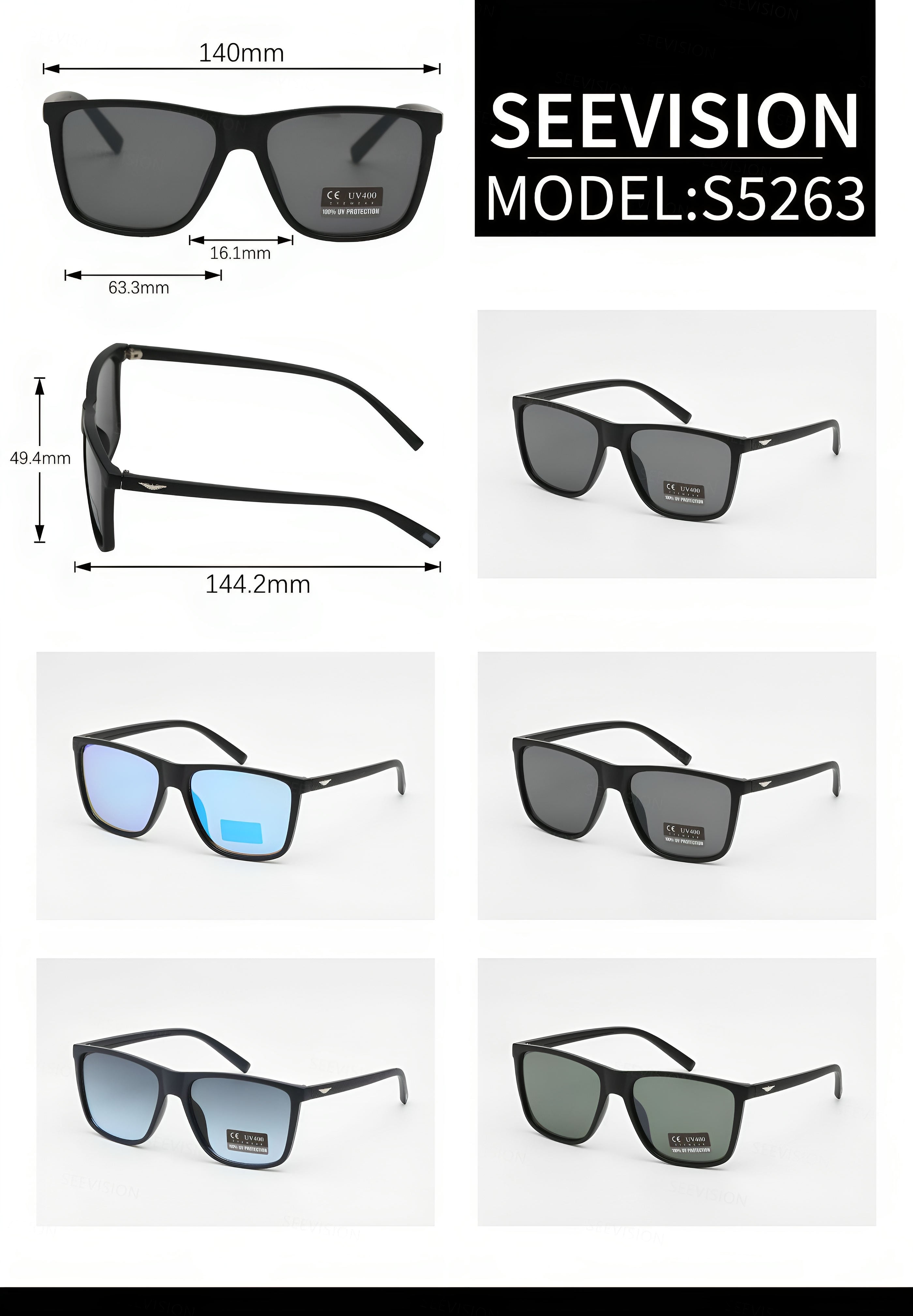 Ανδρικά Γυαλιά Ηλίου Kayne S5263