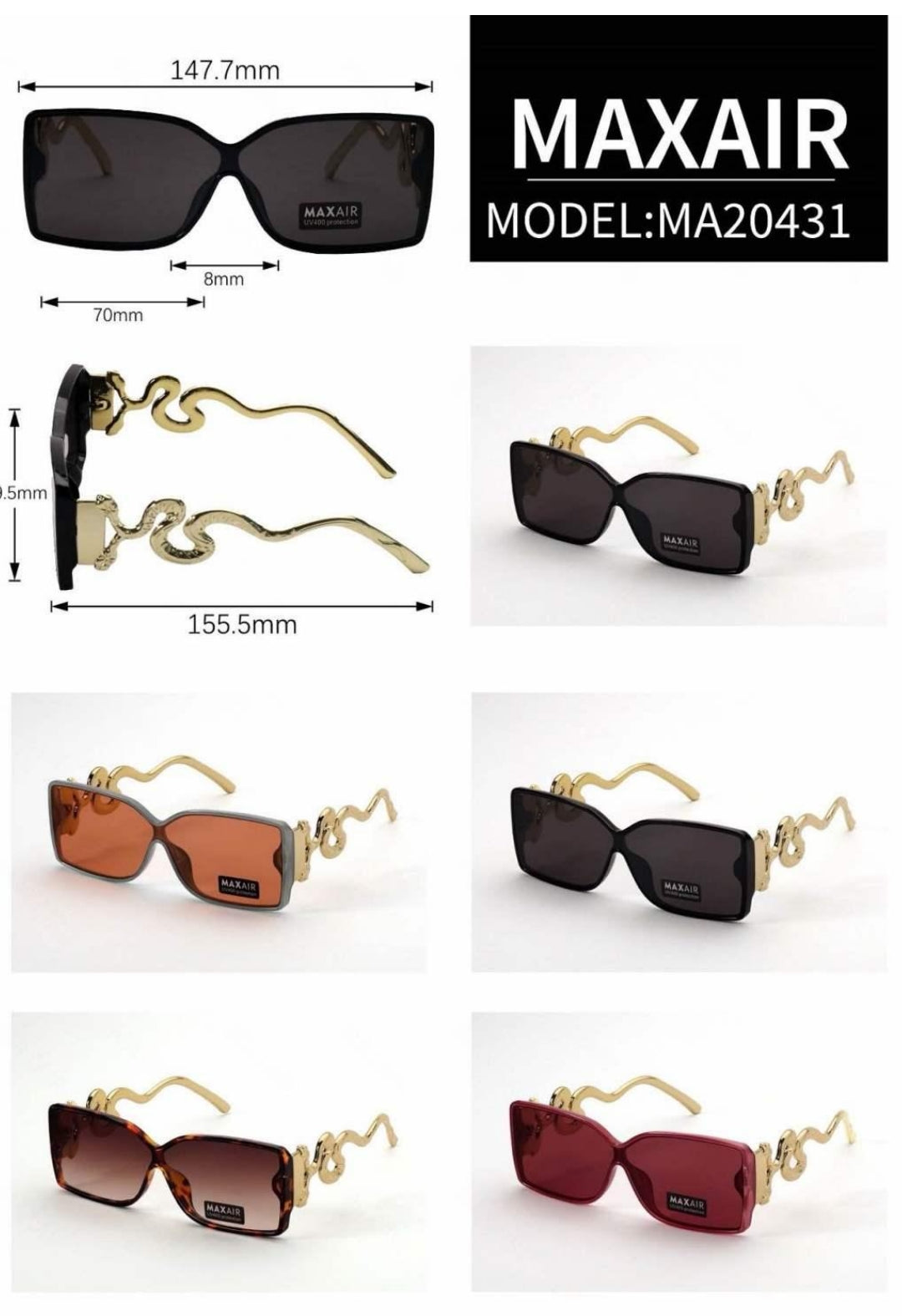 Γυναικεία Γυαλιά Ηλίου Kiara MAXAIR 20431
