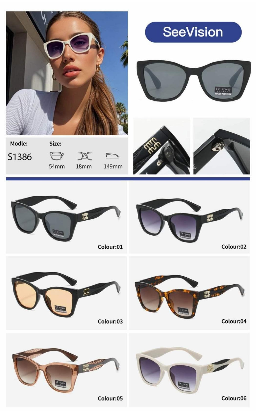 Γυναικεία Γυαλιά Ηλίου Madison S1386