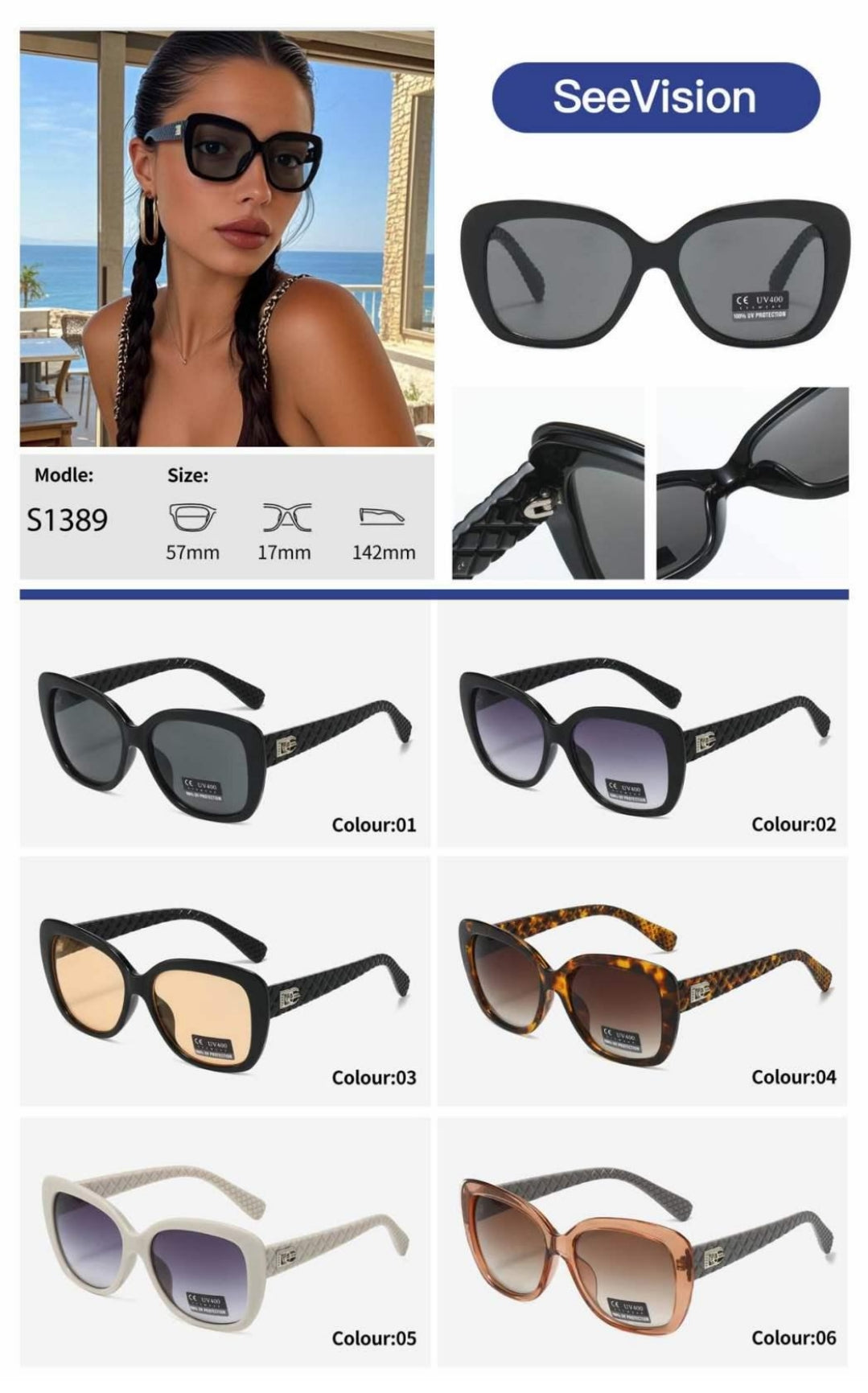 Γυναικεία Γυαλιά Ηλίου Delilah S1389