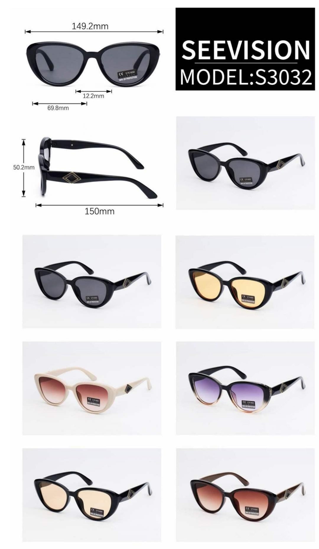 Γυναικεία Γυαλιά Ηλίου Lillian S3032