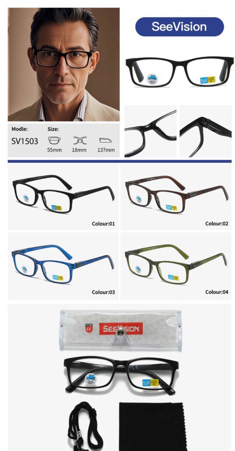 Γυαλιά Πρεσβυωπίας Με Blue Light Amel SV1503LG