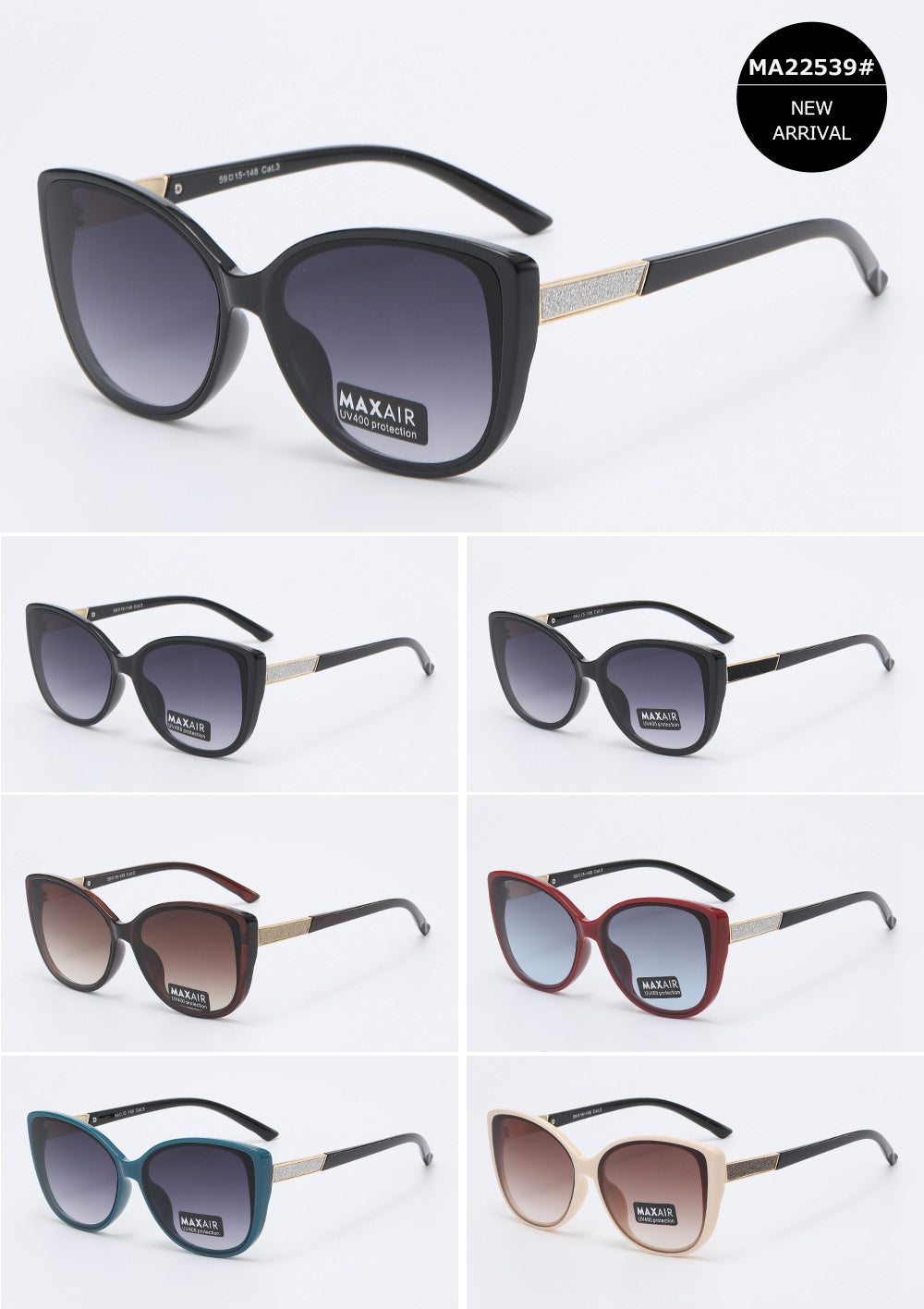 Women's Sunglasses Cheta MAXAIR 22539